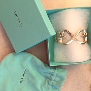 Tiffany Silver heart bracelet